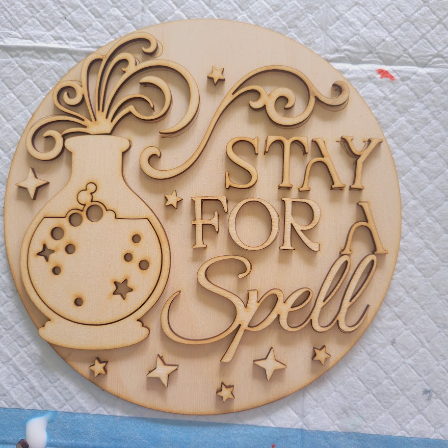 Stay for a Spell DIY Blank