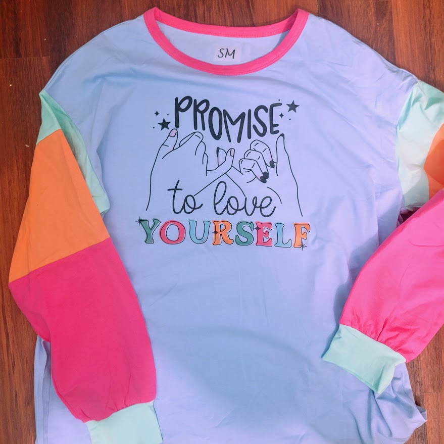 Promise to Love Yourself Long Sleeve