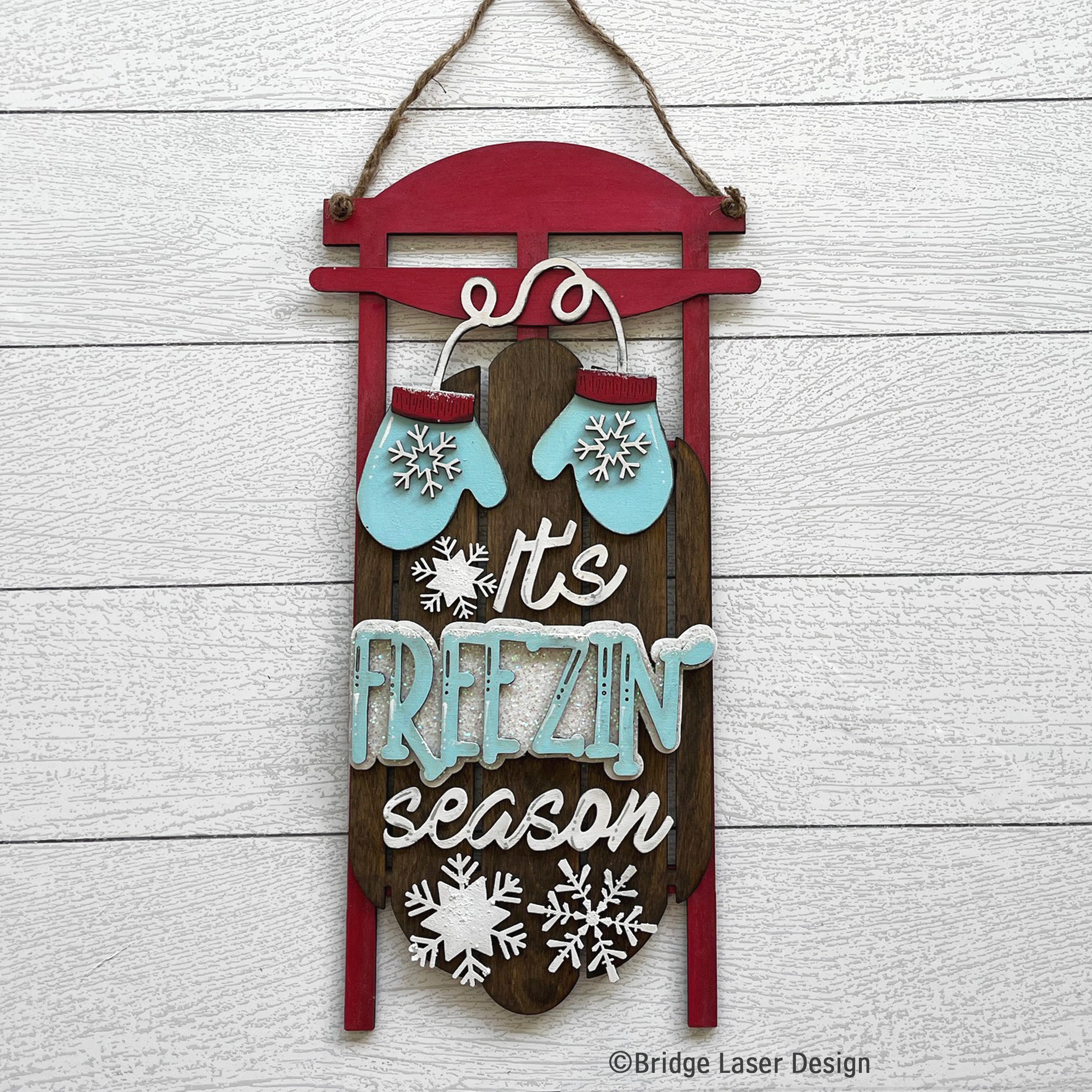 It's Freezin' Season Sled Hanger