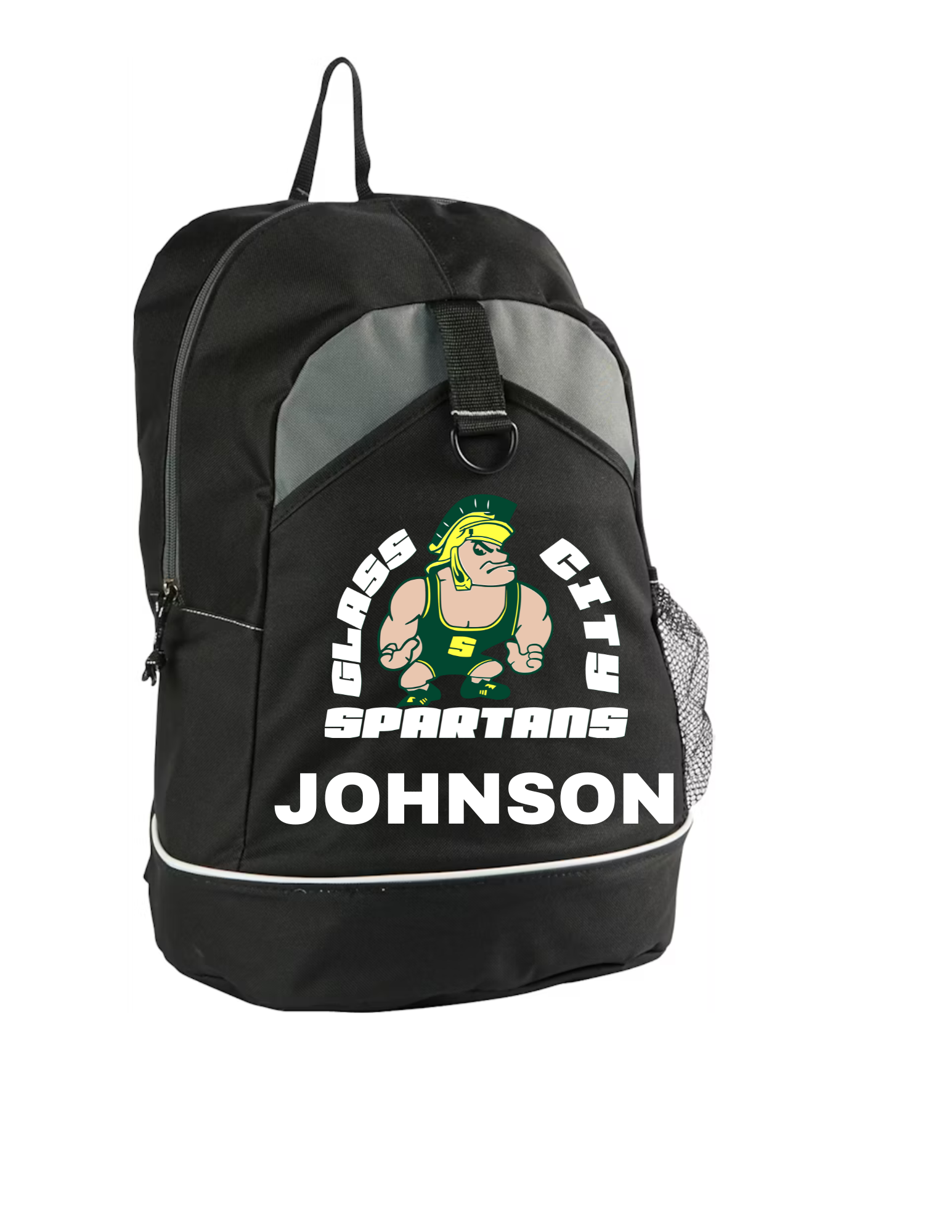 Glass City Spartans Book Bag