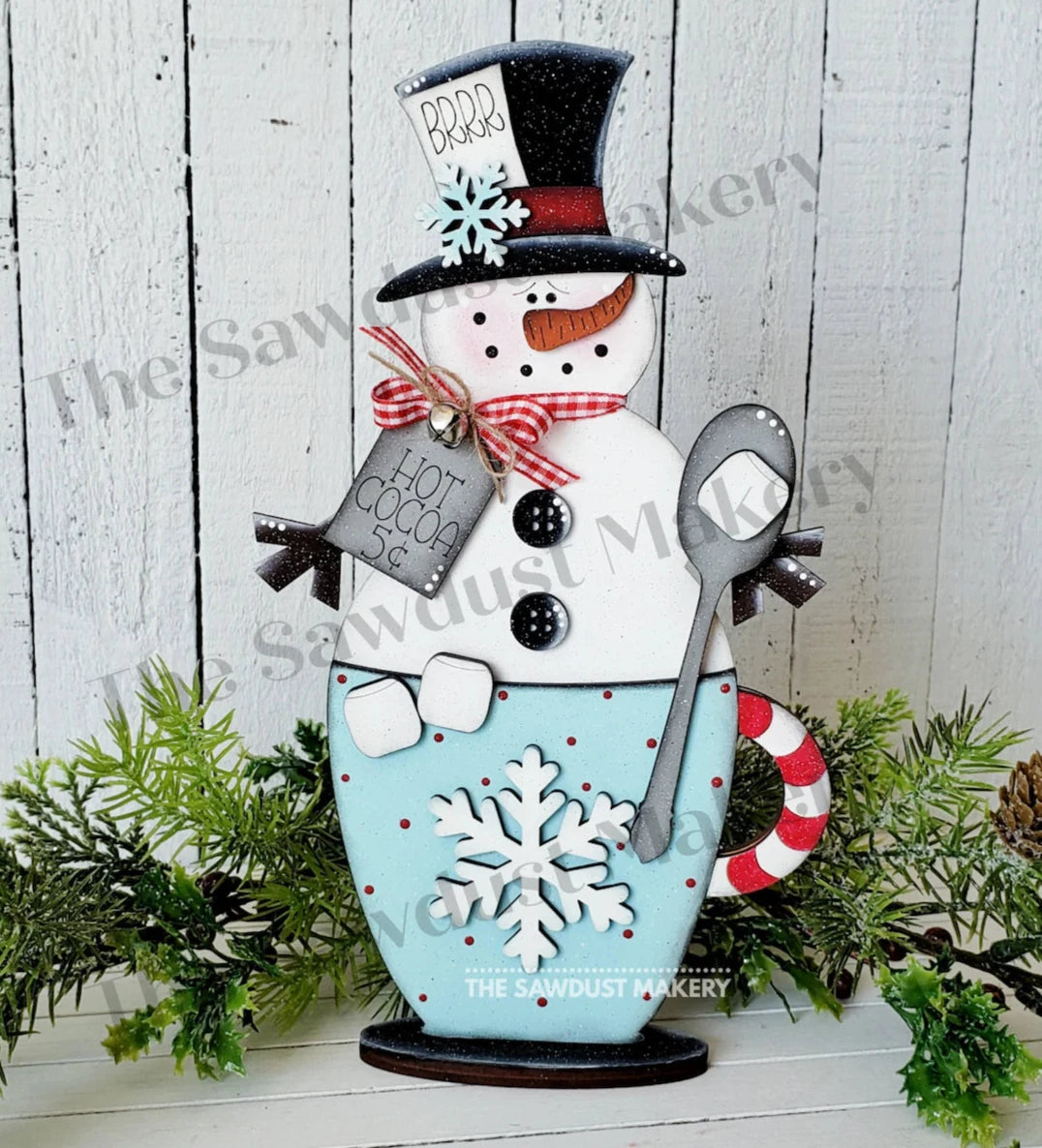 Snowman Hot Cocoa- Paint Party