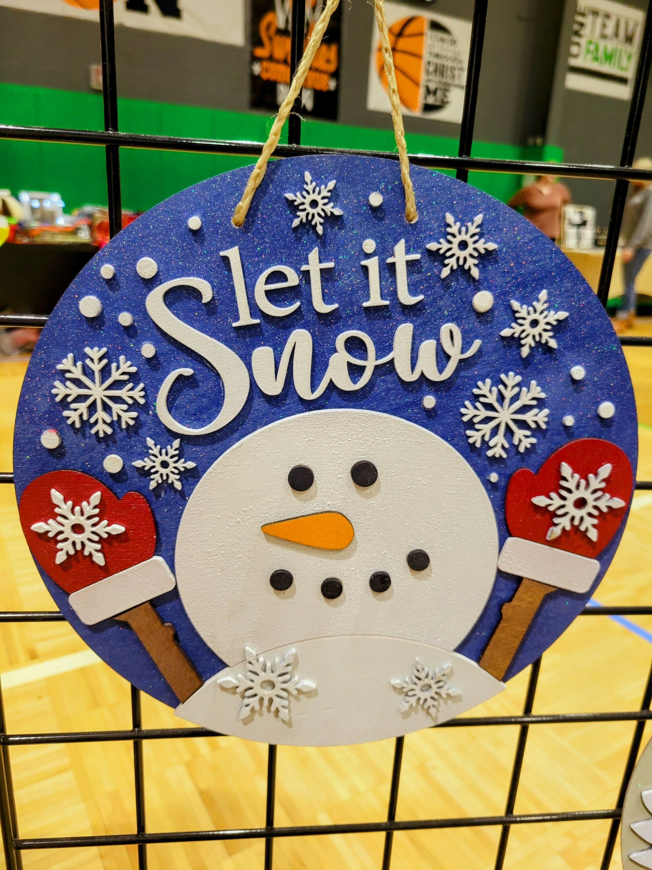 Let it Snow Door Hanger