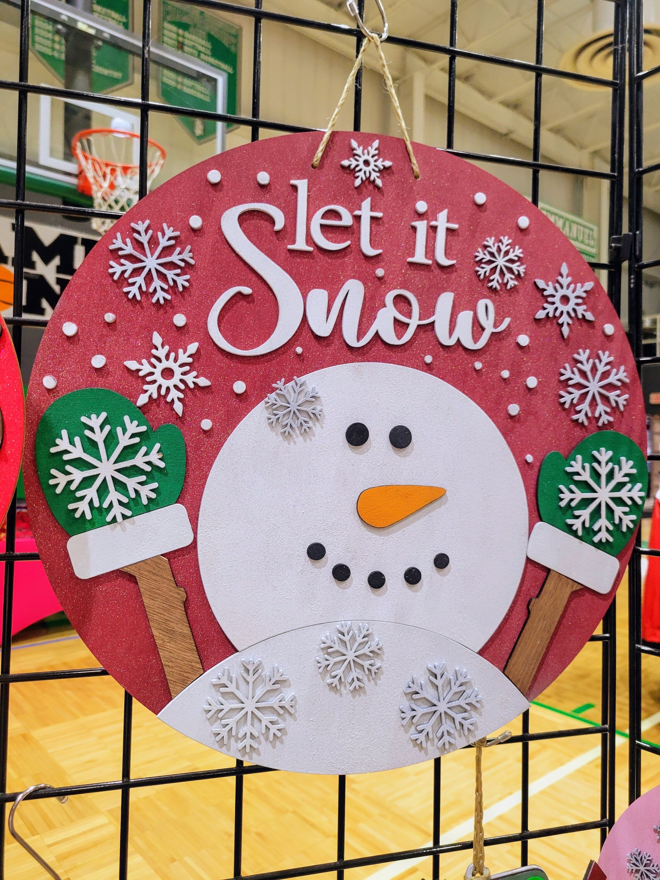 Let it Snow Door Hanger