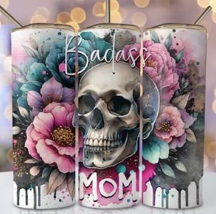 Badass Mom 20oz Sublimated Tumbler