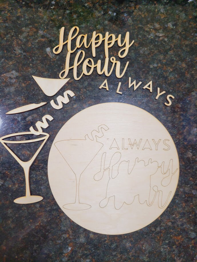 Always Happy Hour- DIY Blank