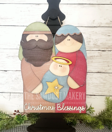 Christmas Blessings Hanger- Paint Party Kit