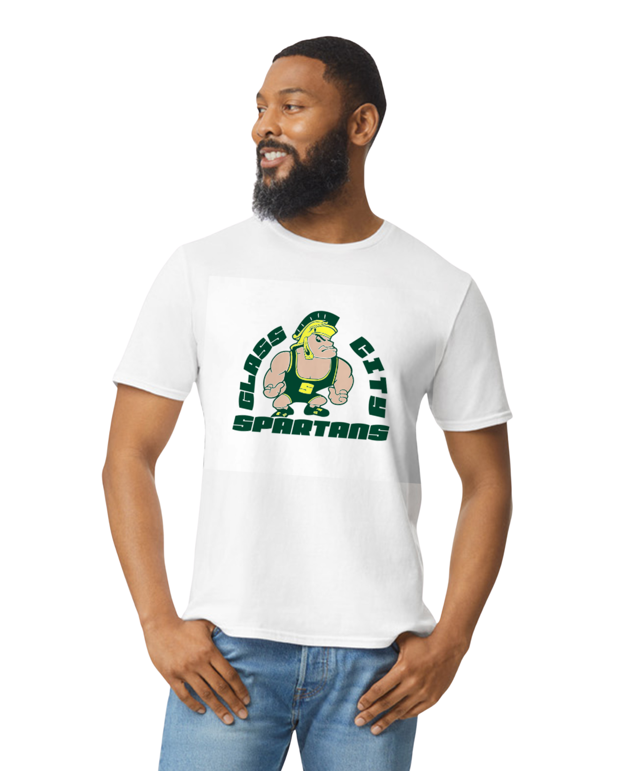 Glass City Spartans Adult Short Sleeve T- CUSTOMIZED