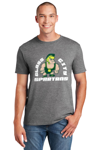 Glass City Spartans Adult Short Sleeve T- CUSTOMIZED