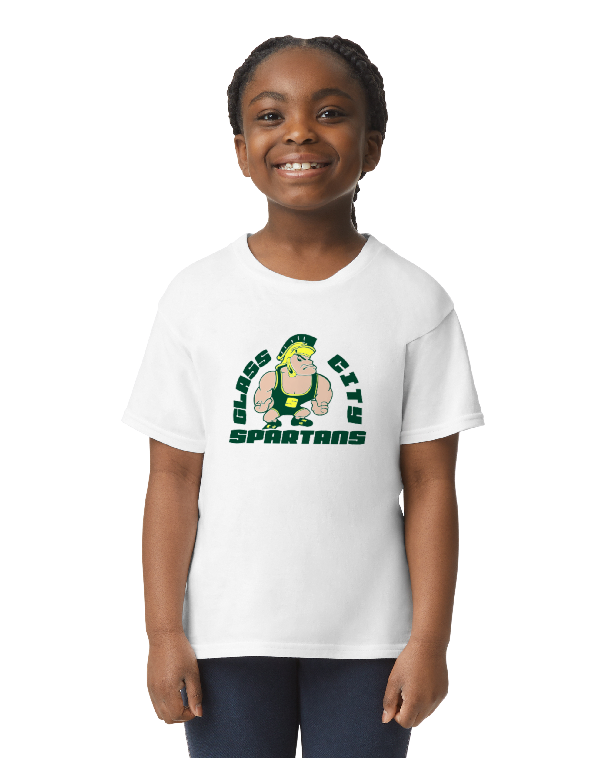 Glass City Spartans Youth Short Sleeve T-Shirt- CUSTOMIZED