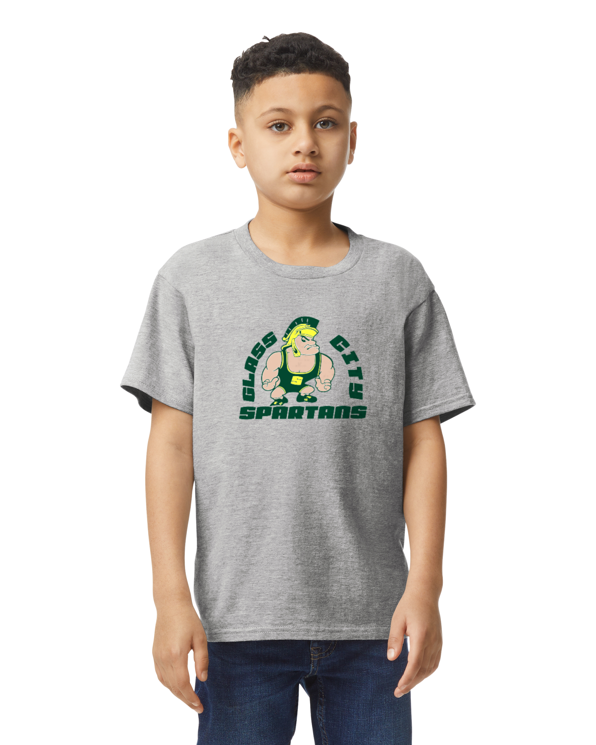 Glass City Spartans Youth Short Sleeve T-Shirt