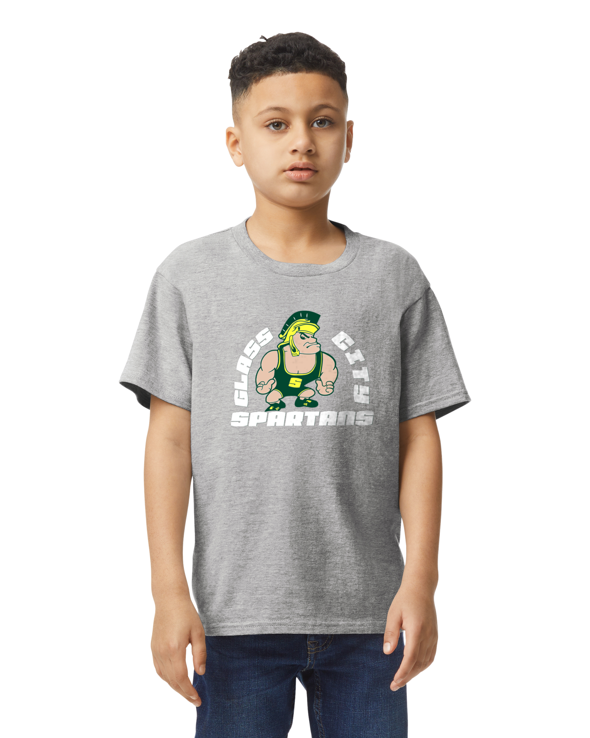 Glass City Spartans Youth Short Sleeve T-Shirt