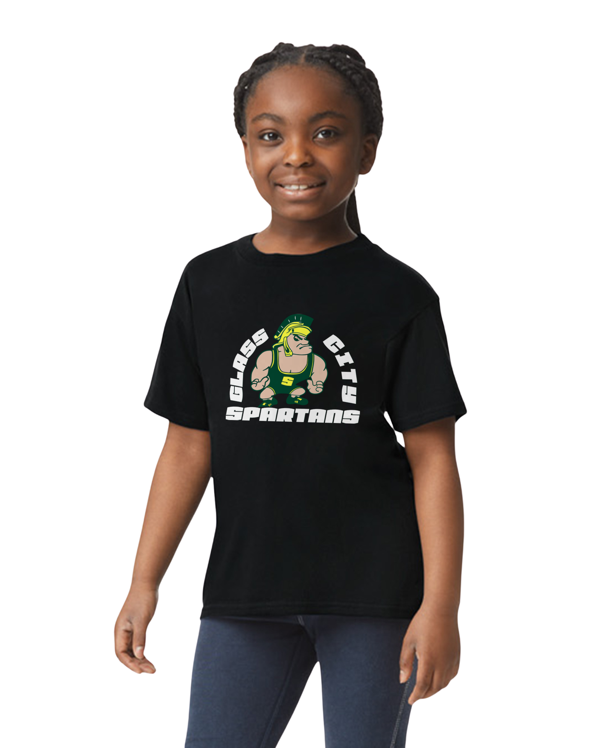 Glass City Spartans Youth Short Sleeve T-Shirt