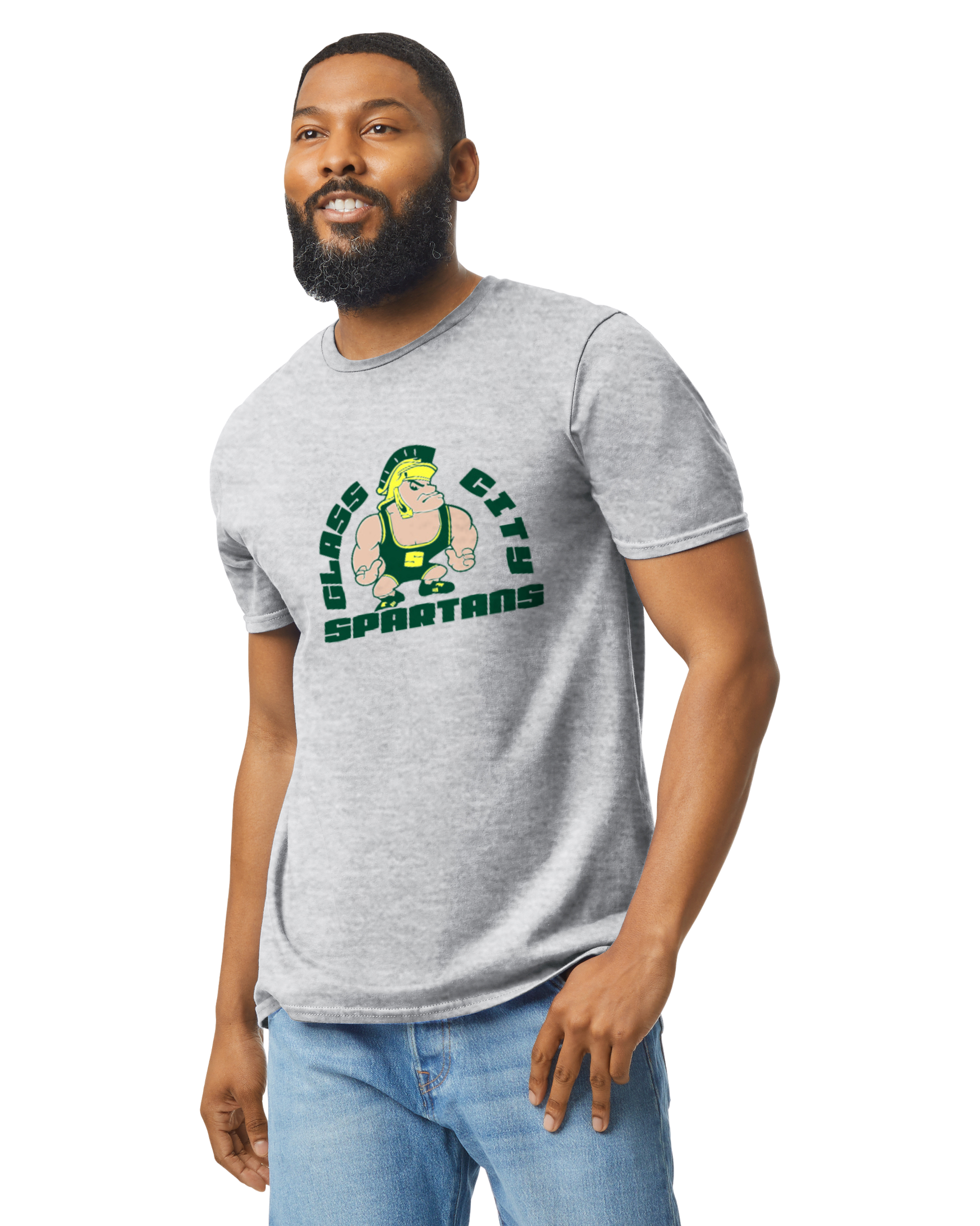 Glass City Spartans Adult Short Sleeve T- CUSTOMIZED